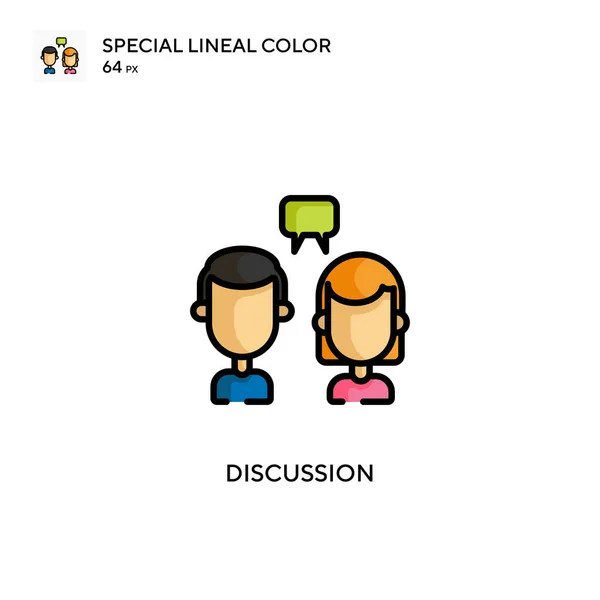 Phonebook Special Lineal Color Icon Illustration Symbol Design Template Web — Stock Vector