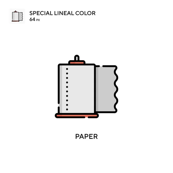 Ikona Speciální Lineární Barvy Prohlížeče Šablona Návrhu Symbolu Ilustrace Pro — Stockový vektor