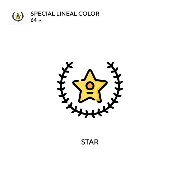 Chemistry Special Lineal Color Icon Illustration Symbol Design Template Web — Stock Vector
