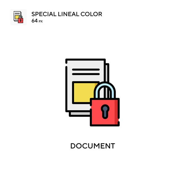 Email Icône Spéciale Couleur Linéaire Modèle Conception Symbole Illustration Pour — Image vectorielle