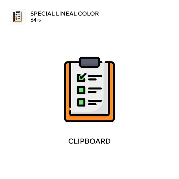 Curriculum Vitae Speciale Lijnkleur Icoon Illustratie Symbool Ontwerp Sjabloon Voor — Stockvector