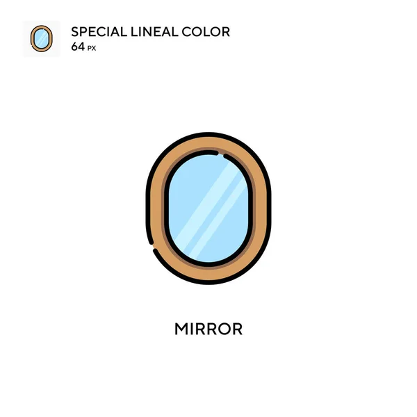 Flask Special Lineal Color Icon 디자인 모바일 요소를 템플릿 스트로크에 — 스톡 벡터