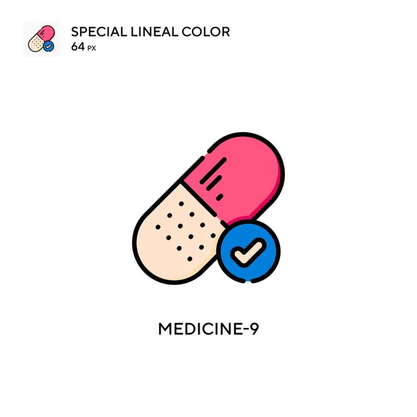 Jam Special Lineal Color Icon 디자인 모바일 요소를 템플릿 스트로크에 — 스톡 벡터