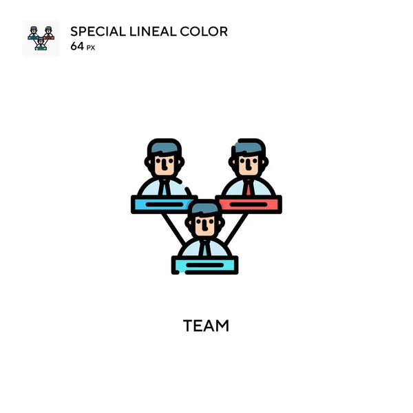 Pet Brush Specjalna Ikona Koloru Linii Wzór Symbolu Ilustracji Dla — Wektor stockowy