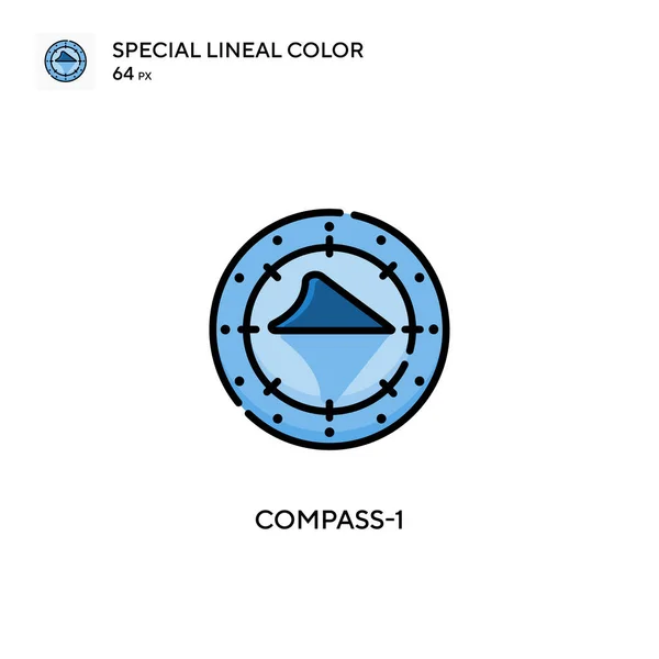 Termômetro Ícone Cor Linear Especial Modelo Design Símbolo Ilustração Para — Vetor de Stock