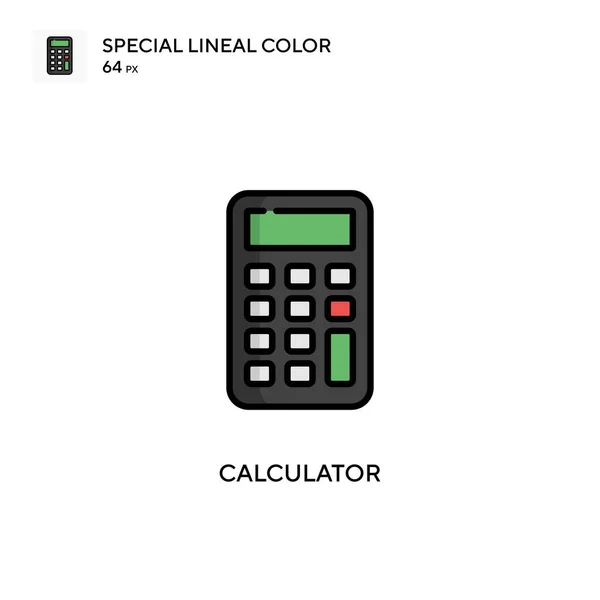 Casa Inteligente Icono Especial Color Lineal Plantilla Diseño Símbolo Ilustración — Vector de stock