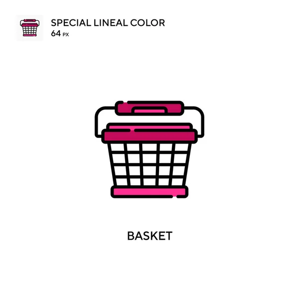 Rebot Special Lineal Color Icon Шаблон Оформления Символов Иллюстрации Веб — стоковый вектор