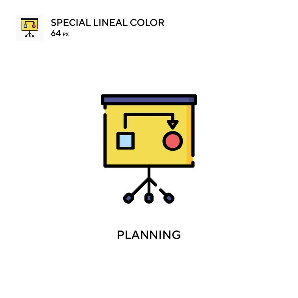 Doctor Especial Icono Color Lineal Plantilla Diseño Símbolo Ilustración Para — Vector de stock