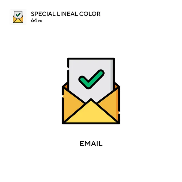 Analytics Special Lineal Color Icon Illustration Symbol Design Template Web — Stock Vector