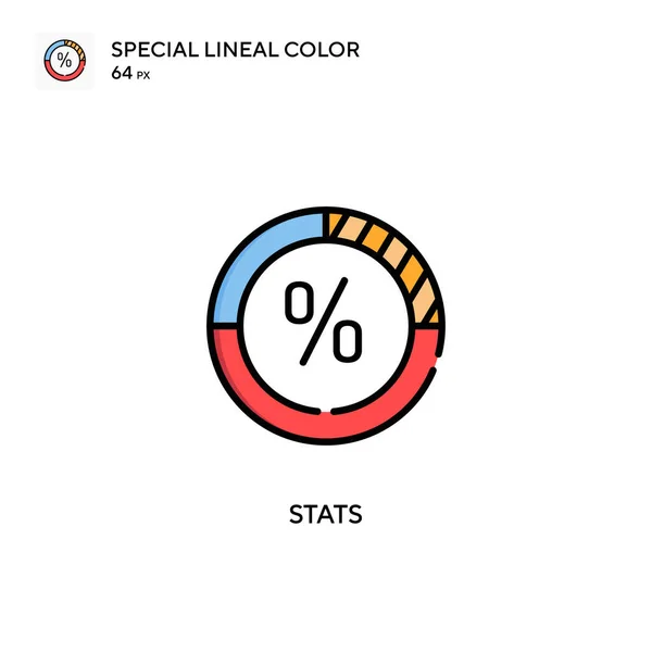 Editar Icono Especial Color Lineal Plantilla Diseño Símbolo Ilustración Para — Vector de stock