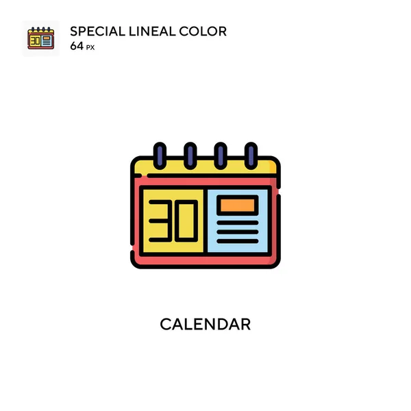 Cronómetro Icono Especial Color Lineal Plantilla Diseño Símbolo Ilustración Para — Archivo Imágenes Vectoriales