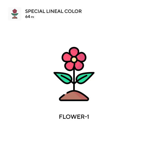 Yin Yang Icono Especial Color Lineal Plantilla Diseño Símbolo Ilustración — Vector de stock