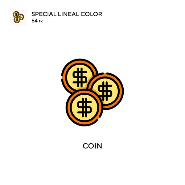 Vite Speciale Icona Colori Lineari Illustrazione Modello Design Simbolo Elemento — Vettoriale Stock