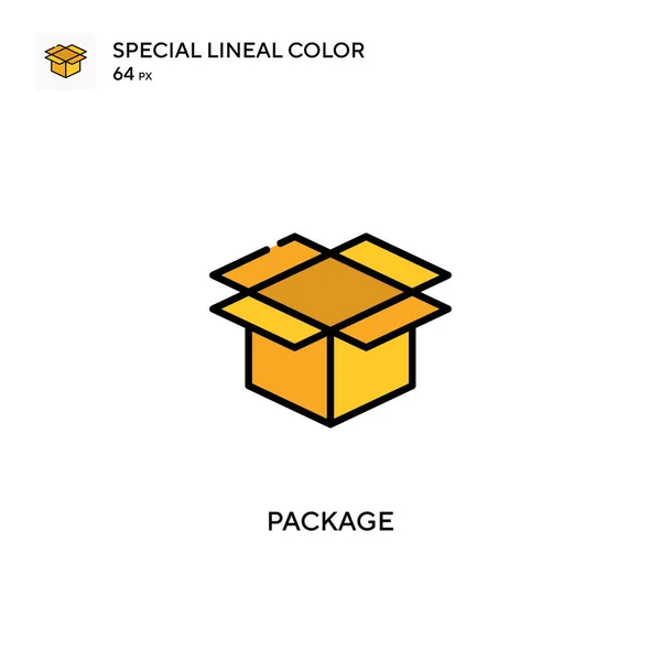 Blockchain Speciální Ikona Lineární Barvy Šablona Návrhu Symbolu Ilustrace Pro — Stockový vektor