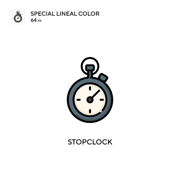 Ved Special Linjal Färg Ikon Illustration Symbol Design Mall För — Stock vektor