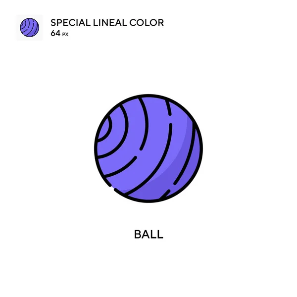 Experimenteer Speciale Lijnkleur Icoon Illustratie Symbool Ontwerp Sjabloon Voor Web — Stockvector