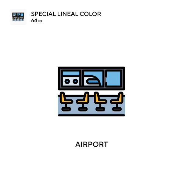 Számítógép Speciális Lineáris Szín Ikon Illusztráció Szimbólum Design Sablon Web — Stock Vector