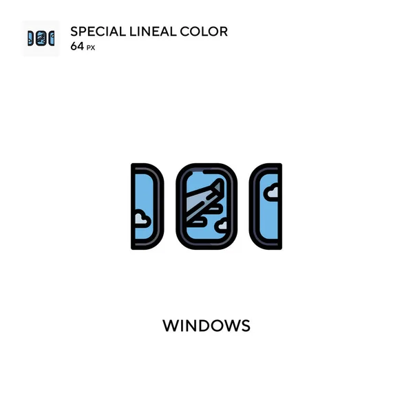 Dokumentarfilm Spezielle Lineare Farbsymbole Illustration Symbol Design Vorlage Für Web — Stockvektor