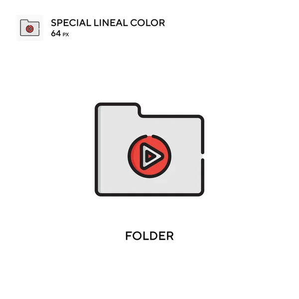 Ikona Speciální Barva Čáry Šablona Návrhu Symbolu Ilustrace Pro Webový — Stockový vektor
