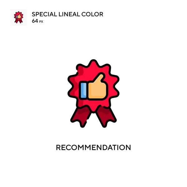 Lápiz Icono Color Lineal Especial Plantilla Diseño Símbolo Ilustración Para — Archivo Imágenes Vectoriales