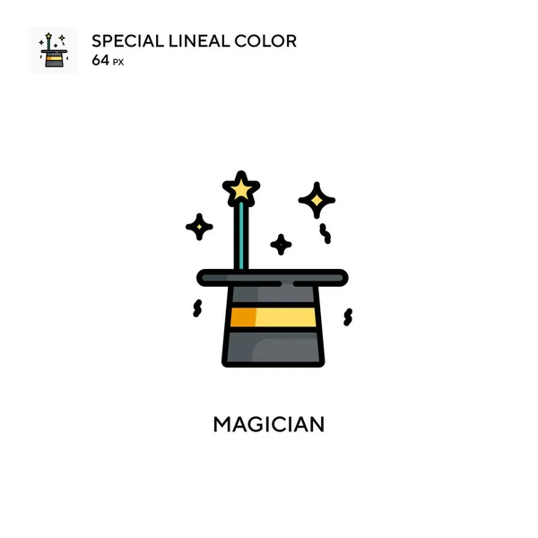Tierra Icono Especial Color Lineal Plantilla Diseño Símbolo Ilustración Para — Archivo Imágenes Vectoriales