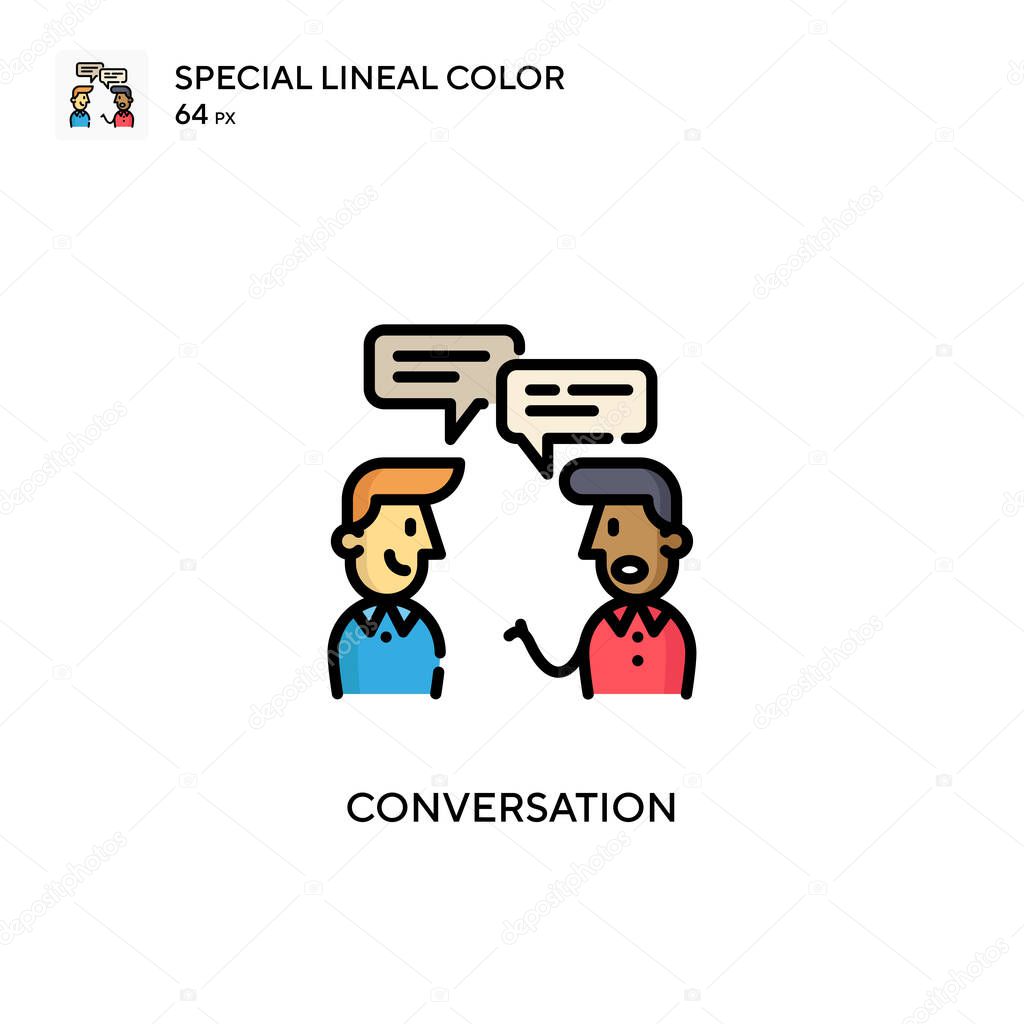 Film-strip Special lineal color icon. Illustration symbol design template for web mobile UI element. Perfect color modern pictogram on editable stroke.