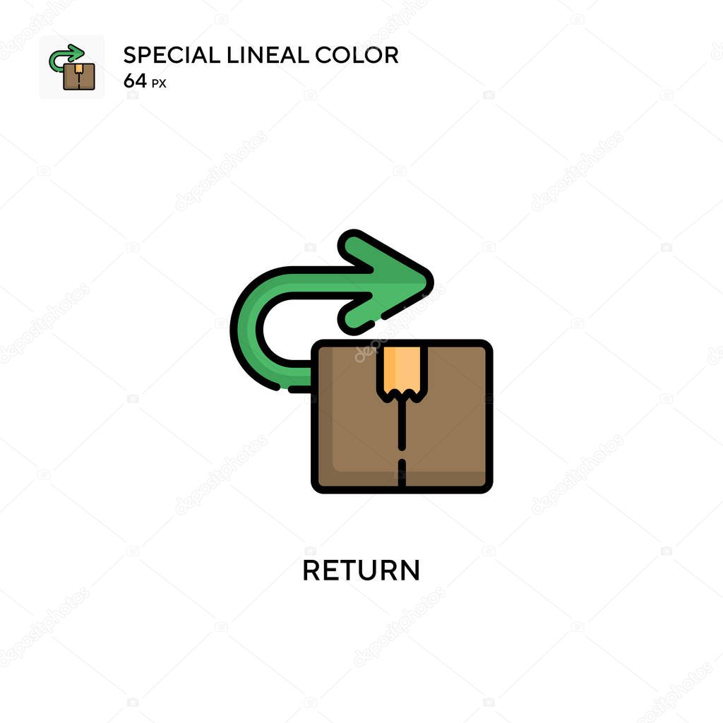 Planet Special lineal color icon. Illustration symbol design template for web mobile UI element. Perfect color modern pictogram on editable stroke.