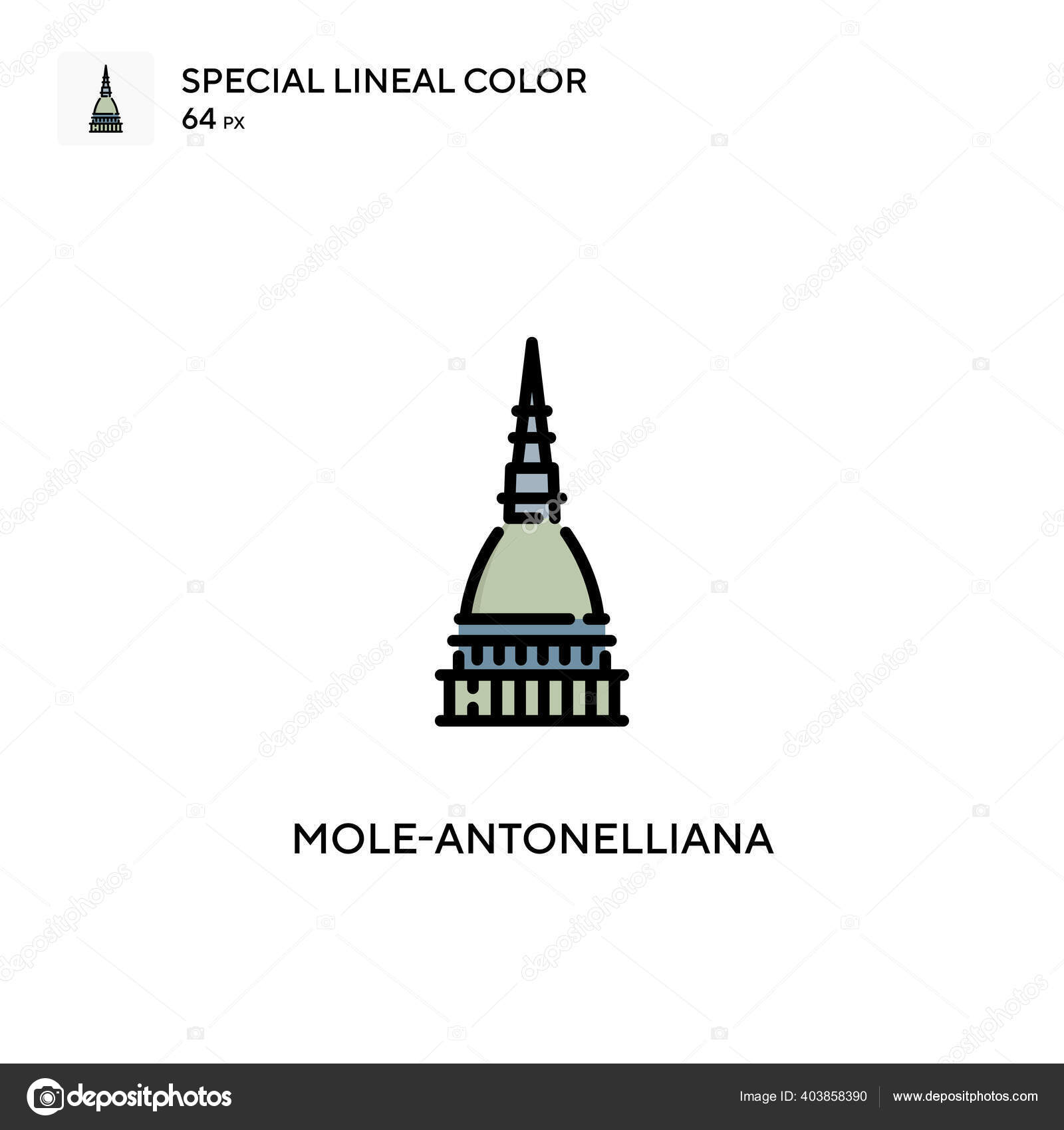 Free Vector Mole Antonelliana Polygonal