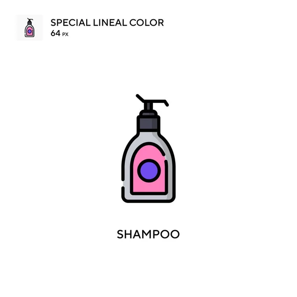 Shampooing Icône Vectorielle Simple Pictogramme Moderne Couleur Parfaite Sur Coup — Image vectorielle