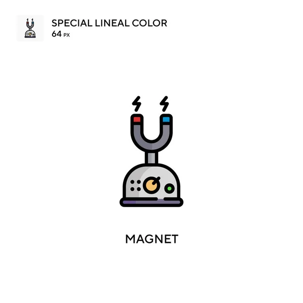 Magnet Απλό Διανυσματικό Εικονίδιο Τέλειο Χρώμα Σύγχρονο Εικονόγραμμα Επεξεργάσιμο Εγκεφαλικό — Διανυσματικό Αρχείο