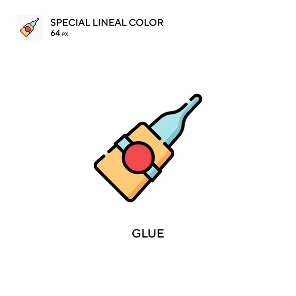 Glue Simple Vector Icon Perfect Color Modern Pictogram Editable Stroke — Stock Vector