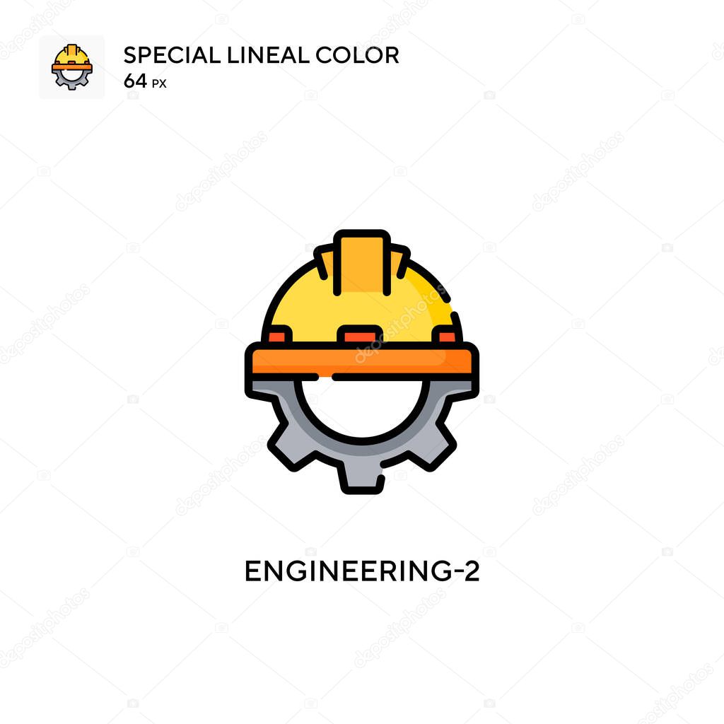 Engineering-2 Simple vector icon. Perfect color modern pictogram on editable stroke.