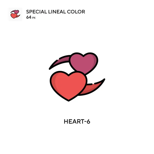 Heart Enkel Vektorikon Perfekt Färg Moderna Piktogram Redigerbar Stroke — Stock vektor