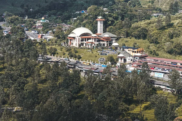 Bellissima Moschea Foto Scattata Dalla Cima Della Collina — Foto Stock