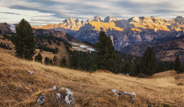 Monte Campitello di Fassa. Dolomiti - Italia — Foto Stock