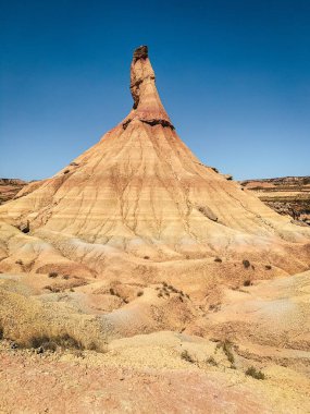Coğrafi Bardenas İspanya 'yı Gerçekleştiriyor
