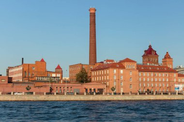 19. yüzyılın fabrika binası, endüstriyel mimari anıtı, UNESCO 'nun miras alanı..