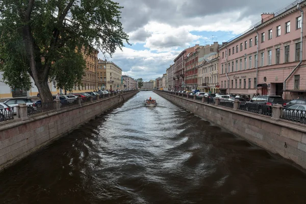 Petersburg Russia July 2017 Architecture Profitable Houses Eighteenth Century Embankment — Stock Photo, Image