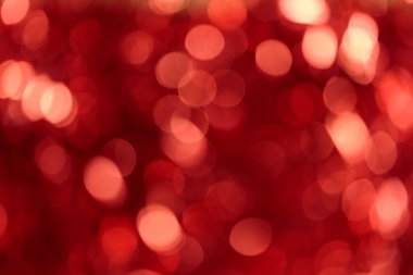 Renkli, soyut, koyu mor bokeh arkaplan. 2019.