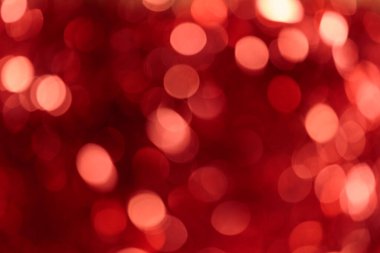 Renkli, soyut, koyu mor bokeh arkaplan. 2019.