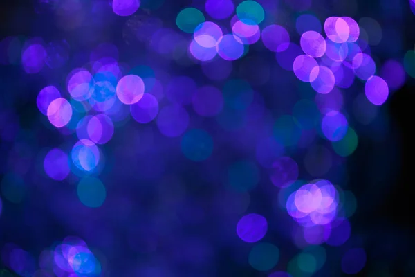 Fond Abstrait Coloré Violet Bleu Bokeh 2019 — Photo