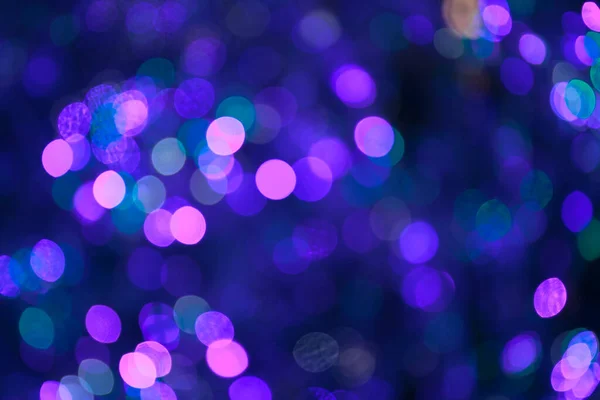 Colorful Abstract Violet and Blue bokeh background. 2019.