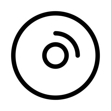 Disk simgesi, vektör çizimi