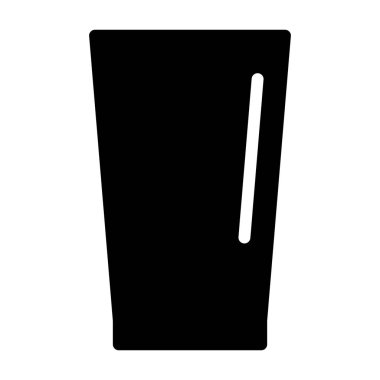 Cam simge, vektör illüstrasyonu