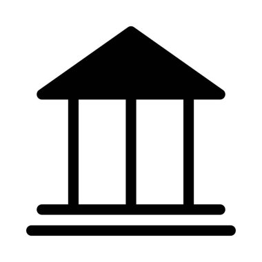 Eğitim simgesi oluşturuluyor, vektör illüstrasyonu