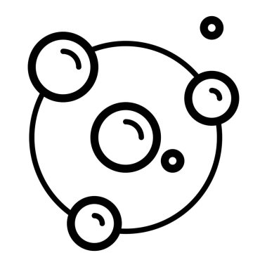 Galaxy Eğitim simgesi, vektör illüstrasyonu