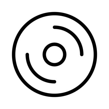 Disk simgesi, vektör çizimi