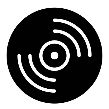 Disk simgesi, vektör çizimi