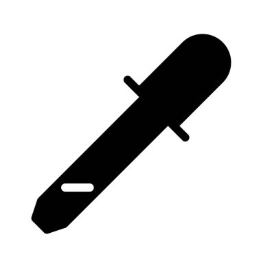 Göz damlası tıbbi simgesi, vektör 