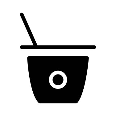 Marmelade simgesi, vektör illüstrasyonu